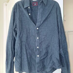 UNTUCKit Blue Button-Down Shirt